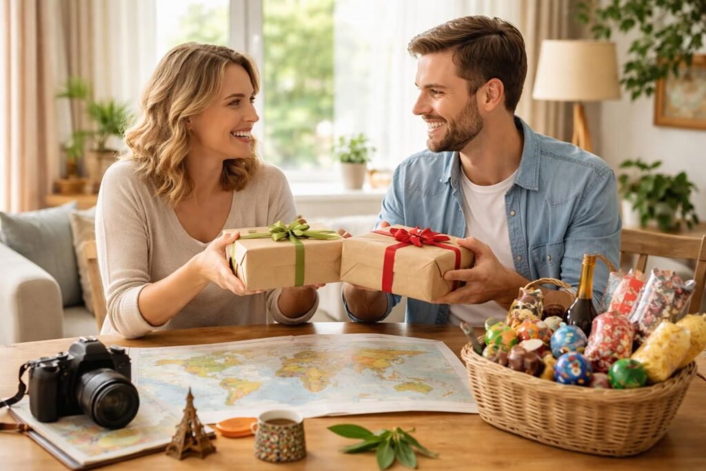 découvrez des idées de cadeaux originales et adaptées pour un couple expatrié, alliant praticité et souvenirs pour célébrer leur nouvelle vie à l'étranger.