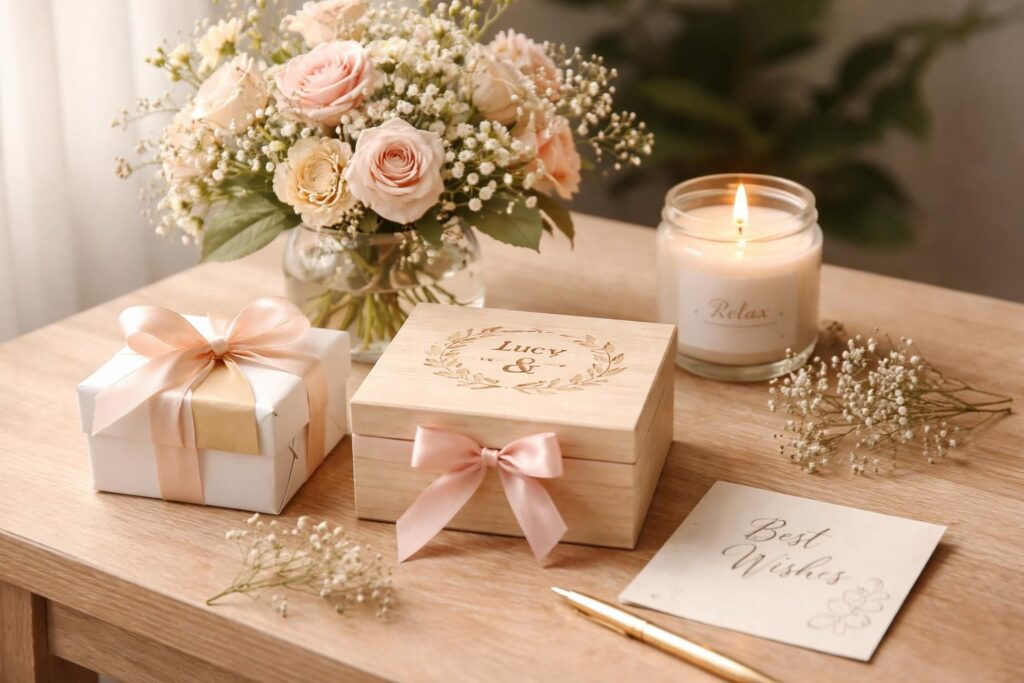 découvrez des idées de cadeaux de mariage élégants et raffinés adaptés à un petit budget pour faire plaisir sans se ruiner.