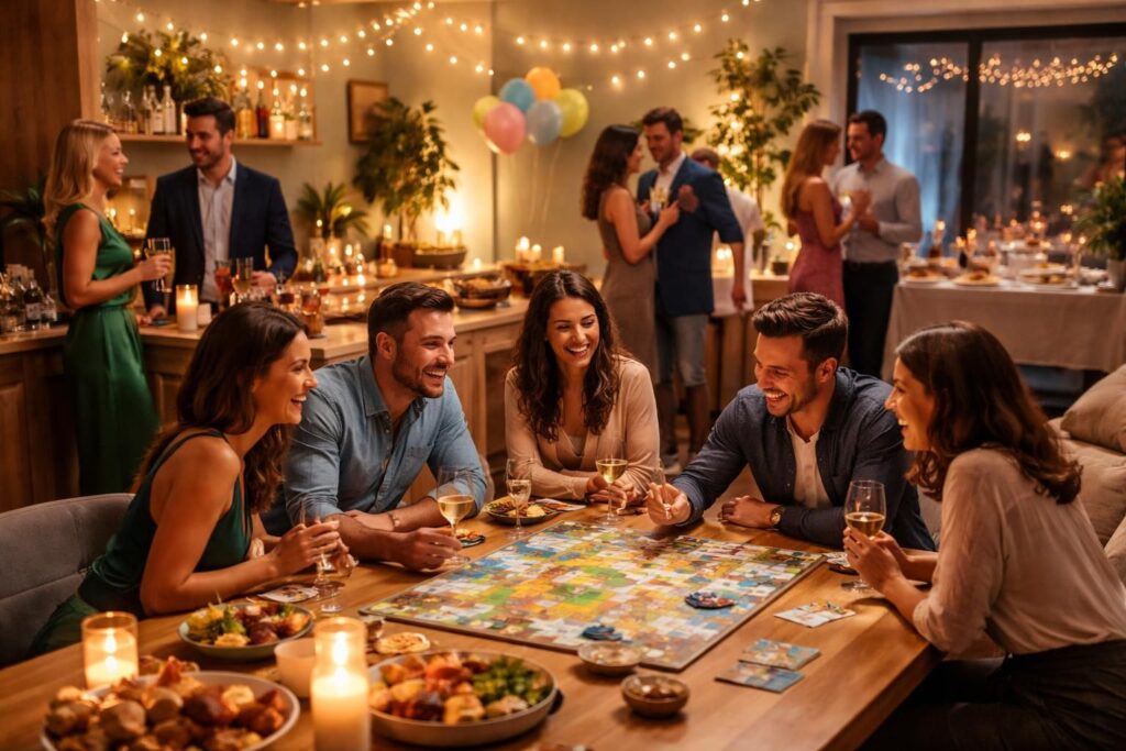 découvrez des idées d'animations originales et conviviales pour réussir un anniversaire adulte à la maison, et créer une ambiance festive inoubliable.