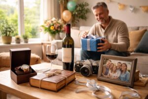 découvrez des idées de cadeaux originales et personnalisées pour célébrer l'anniversaire de votre père et lui faire plaisir.
