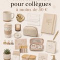 Un assortiment de cadeaux colorés pour le bureau à moins de 50€