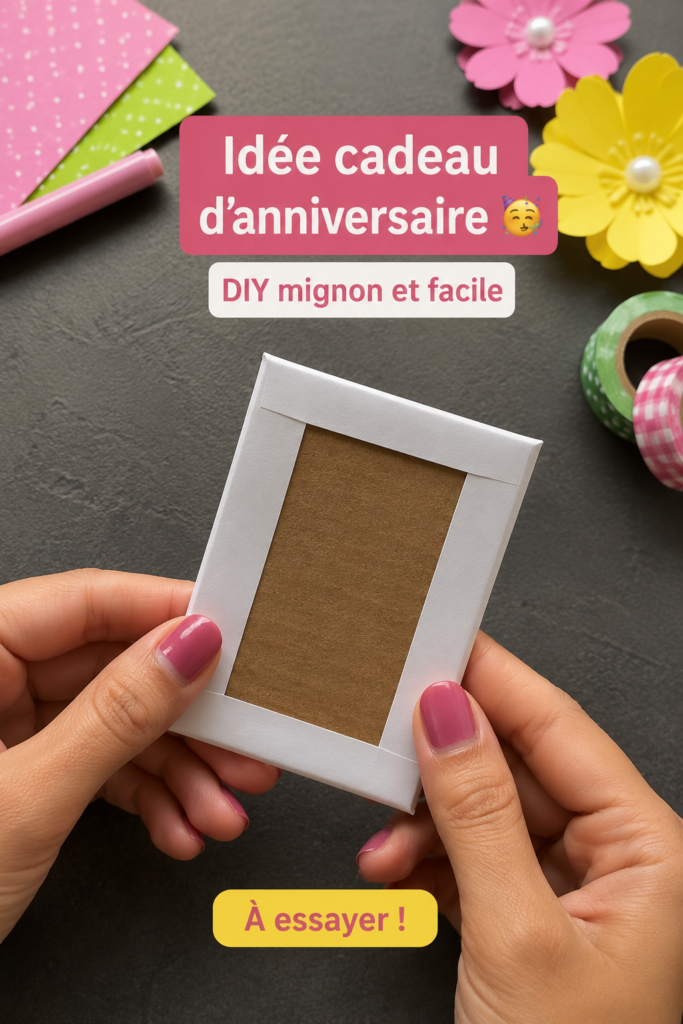 Cadeaux d'anniversaire faits main sur une table décorée, mettant en avant la créativité et l'amour dans chaque projet.