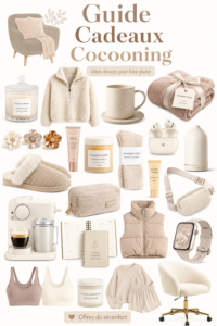 Idées cadeaux douillettes pour créer un cocon chaleureux à la maison