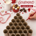 Calendrier de l'Avent gourmand rempli de douceurs et surprises créatives.