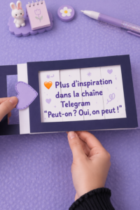 Capture d'écran du canal Telegram d'inspiration